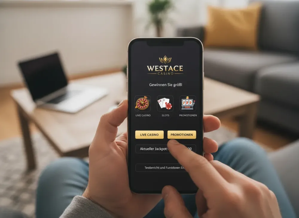 Westace app Testbericht und Casino Funktionen Erklärt